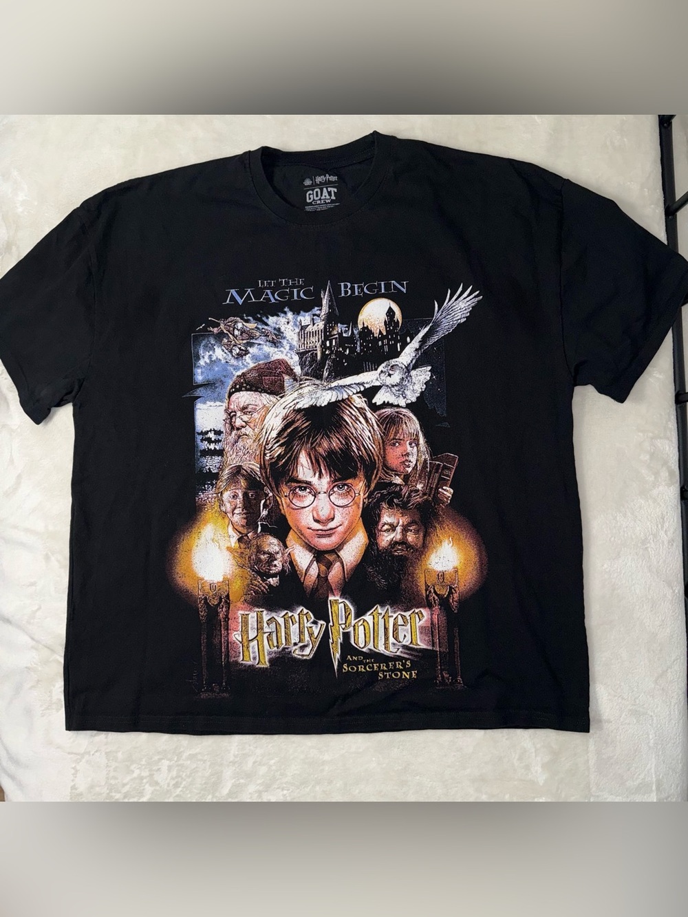 Goat Crew x Harry Potter Black Sorcerer’s Stone Tee